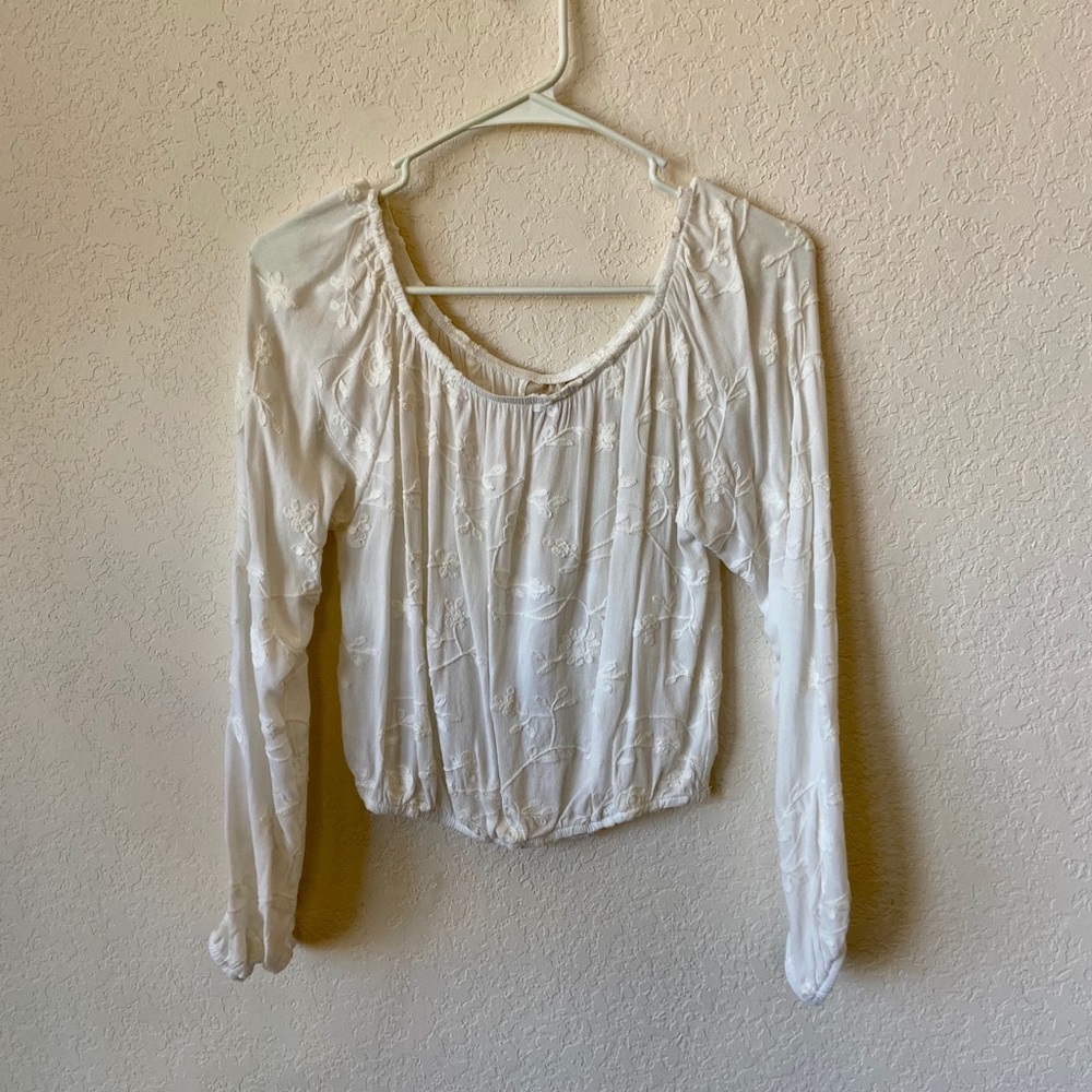 White Lucy Love Blouse